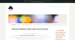 Desktop Screenshot of 1uptranslations.com